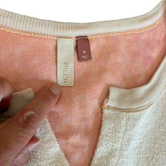 Pilcro Anthropologie Desert Intarsia Sweater Tee Womens Size Medium Cotton - Picture 11 of 15